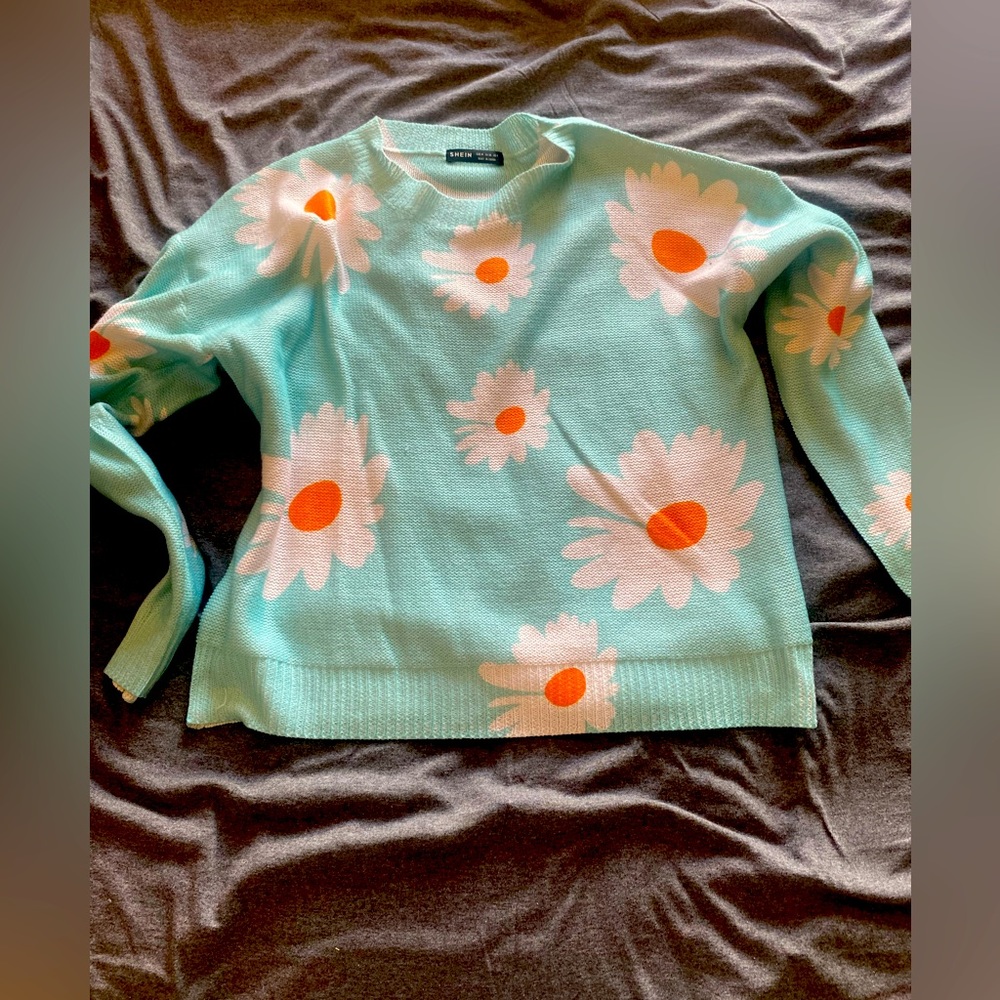 Floral Sweater